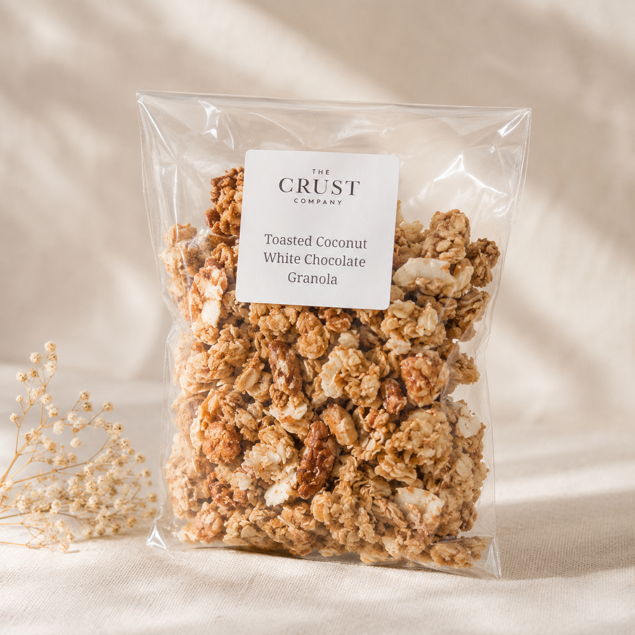 Toasted Coconut White Chocolate Sourdough Granola